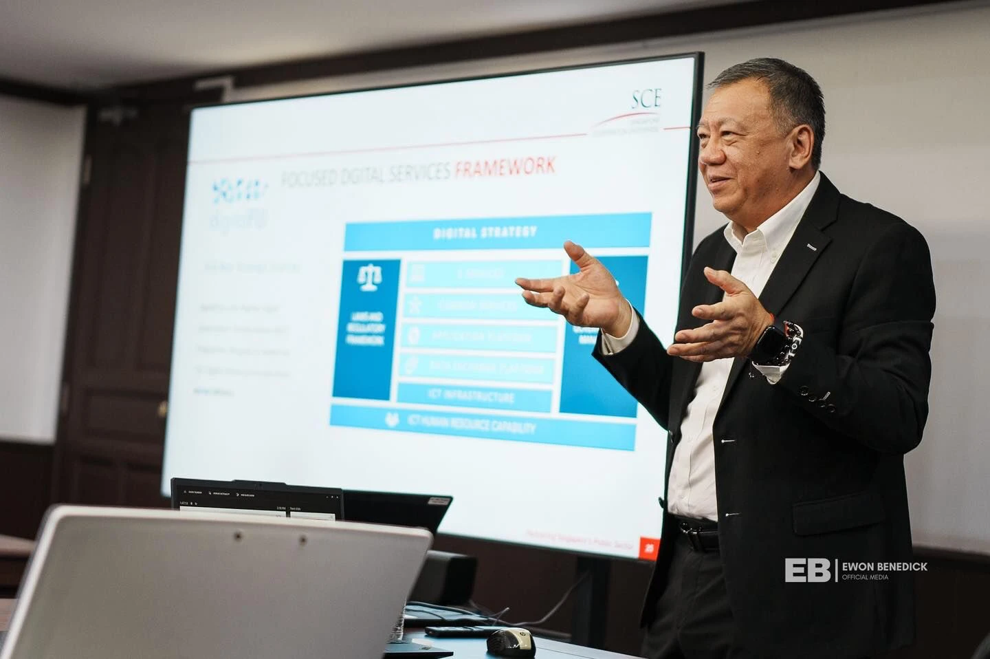 Meeting and Presentation to EB Ewon Benedict 2026